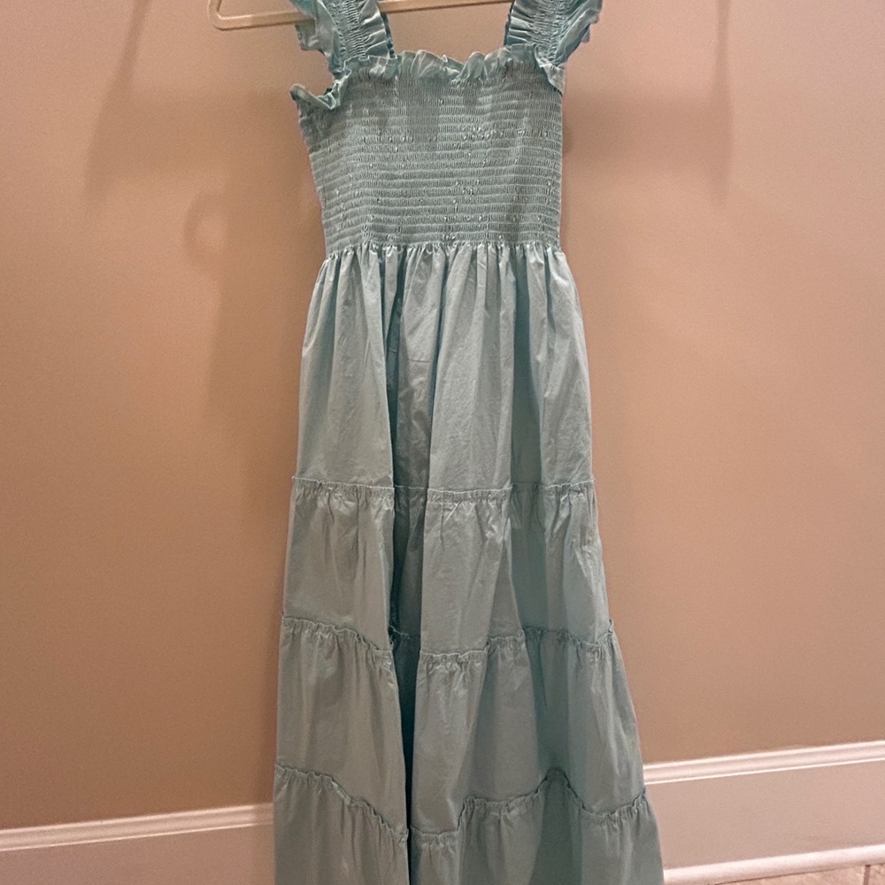 Hill House Light Blue Maxi Dress
